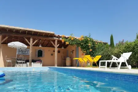 villa Fourniguières, Villa à Saint-Pierre-de-Vassols avec piscine - Photo 13