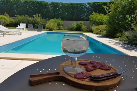 villa Fourniguières, Villa à Saint-Pierre-de-Vassols avec piscine - Photo 14