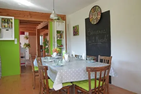 Aux Deux Mariols, Jolie villa avec piscine privée à Montadet, France - Photo 3