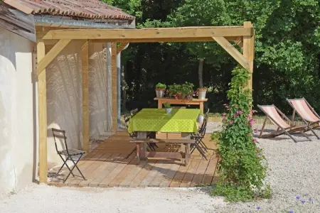 Aux Deux Mariols, Jolie villa avec piscine privée à Montadet, France - Photo 5