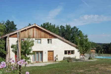 Aux Deux Mariols, Jolie villa avec piscine privée à Montadet, France - Photo 7