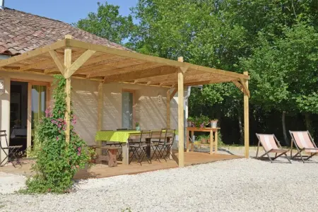 Aux Deux Mariols, Jolie villa avec piscine privée à Montadet, France - Photo 23
