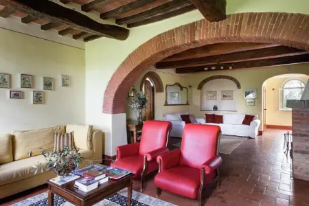 Villa Marcy, Villa avec piscine א Marciano - Photo 5