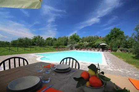 Villa Marcy, Villa avec piscine א Marciano - Photo 26