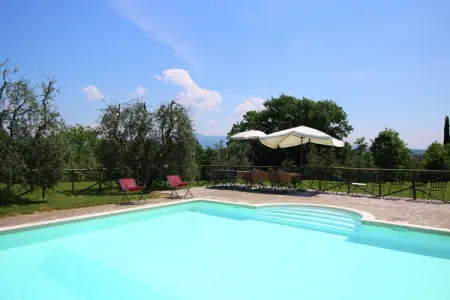 Villa Marcy, Villa avec piscine א Marciano - Photo 27