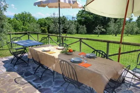 Villa Marcy, Villa avec piscine א Marciano - Photo 28