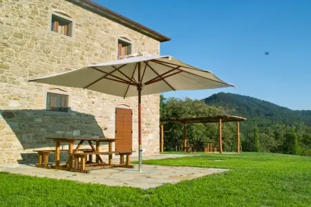 Biancospino, Appartement à Anghiari avec terrasse - Photo 16