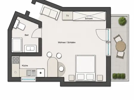 Alcazar, Appartement 2 personnes à Saas Grund - Photo 16