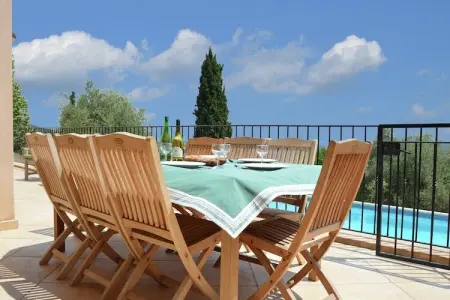 Villa Panoramique, Villa élégante avec piscine, Cabris - Photo 10