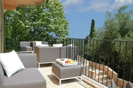 Villa Panoramique, Villa élégante avec piscine, Cabris - Photo 18