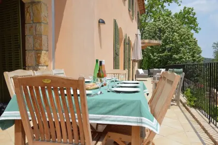 Villa Panoramique, Villa élégante avec piscine, Cabris - Photo 21
