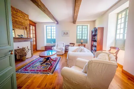 Villa Le Houga, Belle ferme avec piscine privée - Photo 7