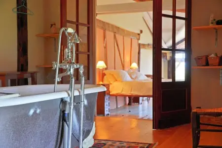 Villa Le Houga, Belle ferme avec piscine privée - Photo 20