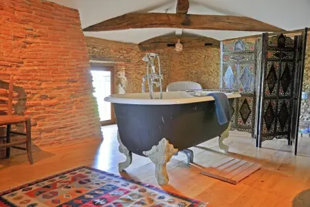 Villa Le Houga, Belle ferme avec piscine privée - Photo 22