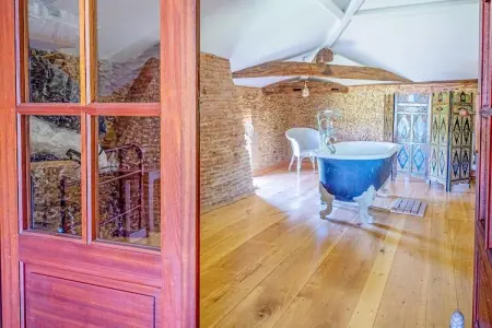 Villa Le Houga, Belle ferme avec piscine privée - Photo 24