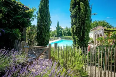 Villa Le Houga, Belle ferme avec piscine privée - Photo 25