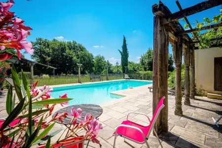 Villa Le Houga, Belle ferme avec piscine privée - Photo 29