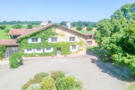 Villa Le Houga, Belle ferme avec piscine privée - Photo 31