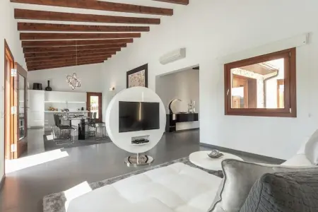Calet, Villa à Muro avec Piscine et Vue Montagne - Photo 10