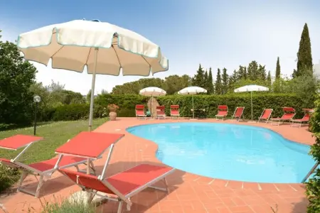 Casa Vacanze Podere Settefrati - Montaione, Maison de vacances moderne à Alberi avec piscine privée - Photo 15