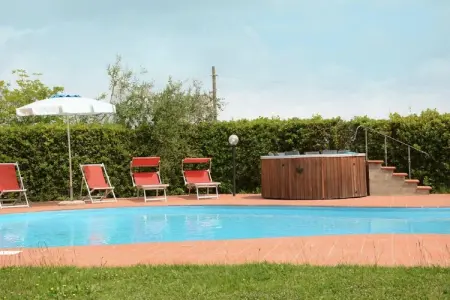 Casa Vacanze Podere Settefrati - Montaione, Maison de vacances moderne à Alberi avec piscine privée - Photo 16
