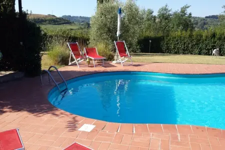 Casa Vacanze Podere Settefrati - Montaione, Maison de vacances moderne à Alberi avec piscine privée - Photo 34