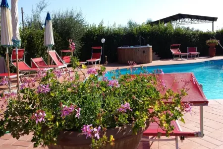 Casa Vacanze Podere Settefrati - Montaione, Maison de vacances moderne à Alberi avec piscine privée - Photo 39
