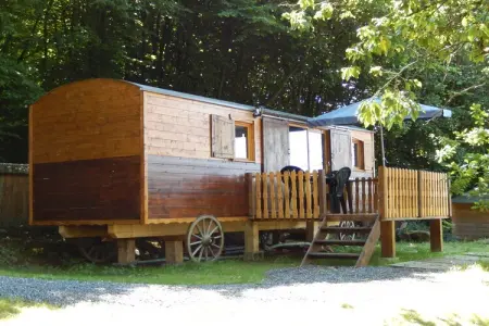 Roulotte Papillons, Appartement de charme à Sensenruth avec jacuzzi - Photo 4
