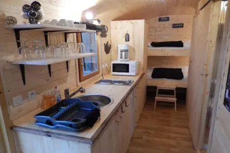 Roulotte Papillons, Appartement de charme à Sensenruth avec jacuzzi - Photo 10
