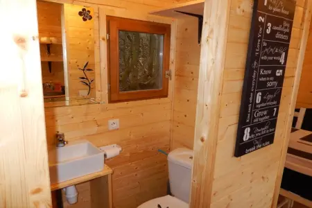 Roulotte Papillons, Appartement de charme à Sensenruth avec jacuzzi - Photo 11