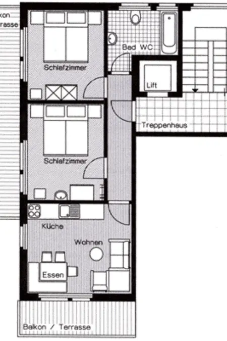 Haus Orion, Appartement 4 personnes à Saas Fee - Photo 2