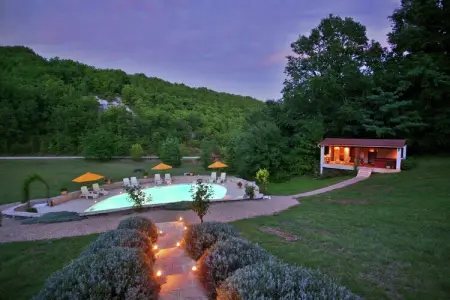Font Neuve, Maison de vacances moderne à Souillac avec piscine - Photo 8