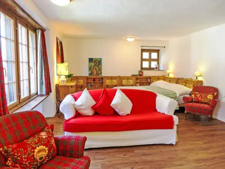 Chesa Rossa, Appartement 2 personnes à Bever - Photo 3