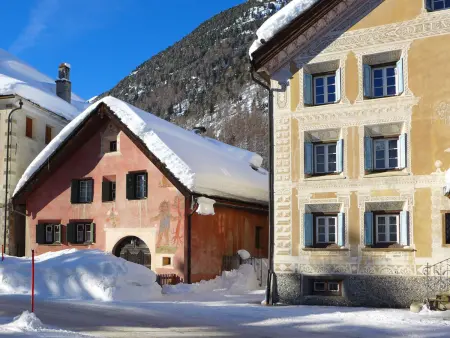 Chesa Rossa, Appartement 2 personnes à Bever - Photo 16