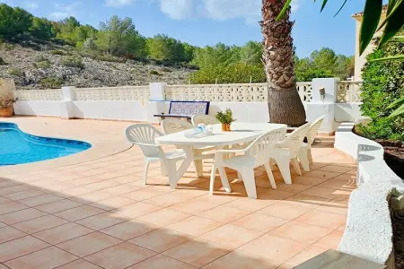 Casa Alegria, Villa à Moraira avec vue mer et piscine privée - Photo 4