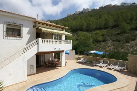Casa Alegria, Villa à Moraira avec vue mer et piscine privée - Photo 6