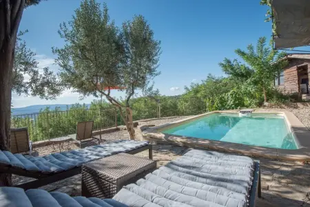 Villa Chassiers petit, Villa en pierre avec vue panoramique - Photo 6