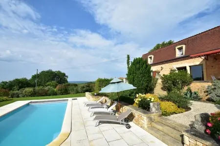 Maison de vacances - COUX-ET-BIGAROQUE, Maison de vacances confortable avec piscine - Photo 3
