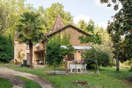 Maison de vacances Villefranche du Perigord, Maison de vacances confortable avec jardin - Photo 12