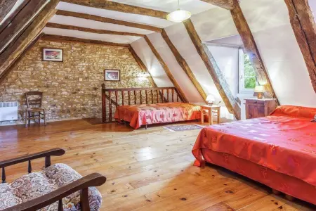 Maison de vacances Le Moulinal Haut, Maison de vacances confortable avec piscine privée - Photo 16