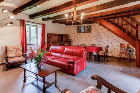 Maison de vacances Le Moulinal Haut, Maison de vacances confortable avec piscine privée - Photo 17