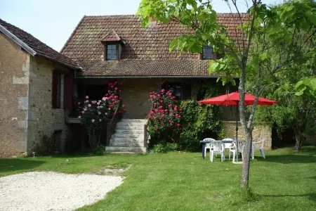 Maison de vacances Le Moulinal Haut, Maison de vacances confortable avec piscine privée - Photo 33