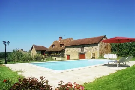 Maison de vacances Le Moulinal Haut, Maison de vacances confortable avec piscine privée - Photo 38
