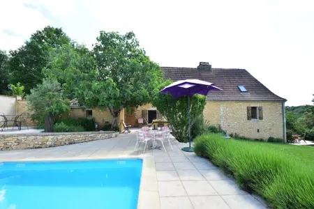 Maison de vacances Besse Micouleaud 10p, Superbe maison de vacances à Besse avec piscine - Photo 4