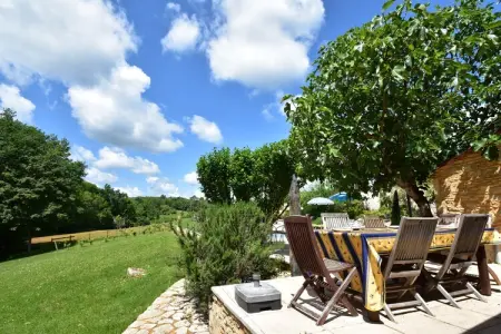 Maison de vacances Besse Micouleaud 10p, Superbe maison de vacances à Besse avec piscine - Photo 27