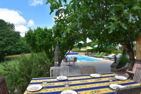 Maison de vacances Besse Micouleaud 10p, Superbe maison de vacances à Besse avec piscine - Photo 29