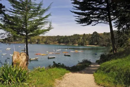 Maison mitoyenne dans un parc animalier proche mer, Refuge faunique près du Pouldu - Photo 13