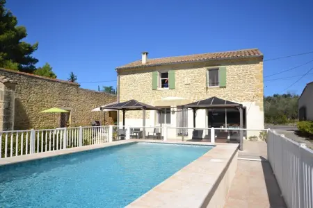 Mas des Coquelicots, Maison de vacances avec piscine privée clôturée - Photo 13