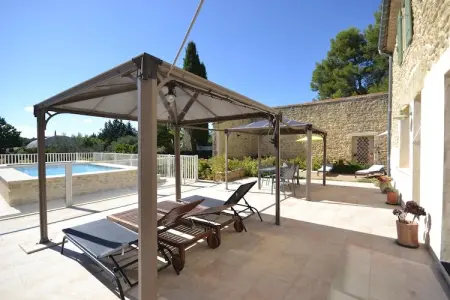 Mas des Coquelicots, Maison de vacances avec piscine privée clôturée - Photo 34
