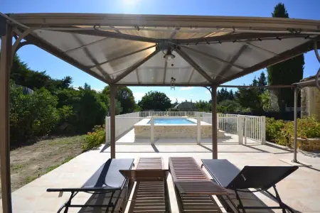 Mas des Coquelicots, Maison de vacances avec piscine privée clôturée - Photo 36